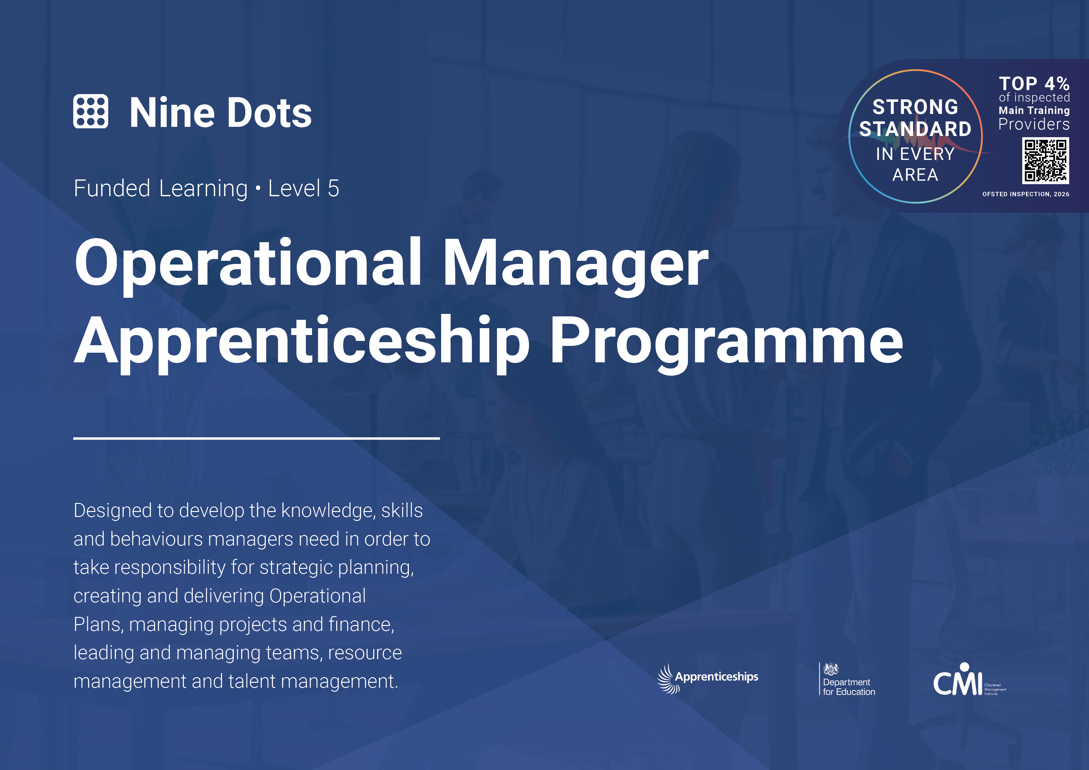 Operational Manager Programme