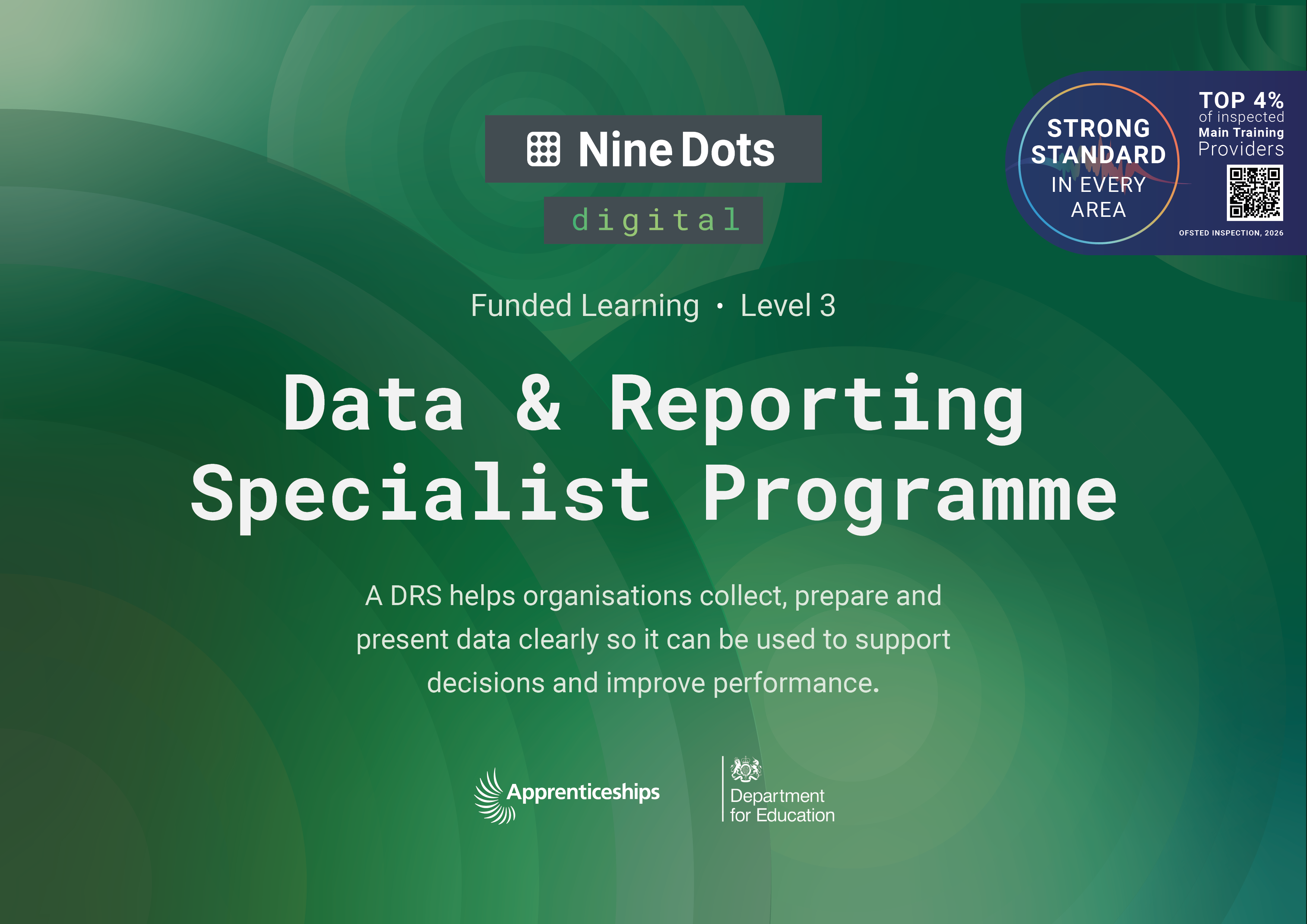 Data & Reporting Specialist Programme